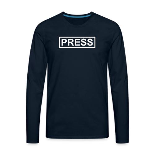 PRESS - Men's Premium Long Sleeve T-Shirt