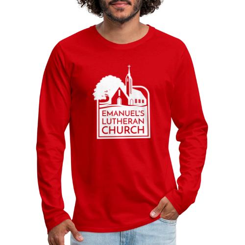 Single Vertical white2 - Men's Premium Long Sleeve T-Shirt