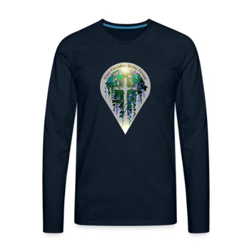 Easter Grace Cascades Vine T Shirt, Renewal Gift - Men's Premium Long Sleeve T-Shirt