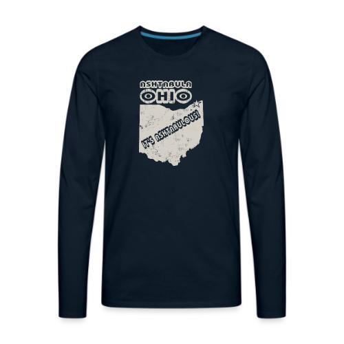 Ashtabula, Ohio - Men's Premium Long Sleeve T-Shirt
