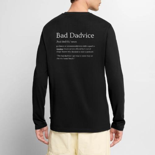 Bad Dadvice Definition - Men's Premium Long Sleeve T-Shirt