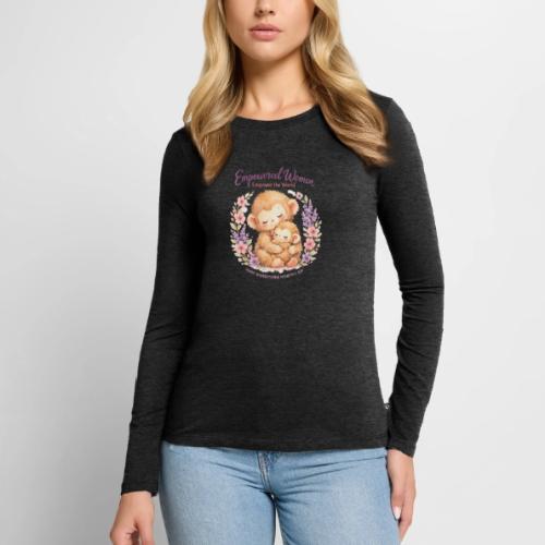 Empowered Women Empower The World Art - Women's Premium Slim Fit Long Sleeve T-Shirt