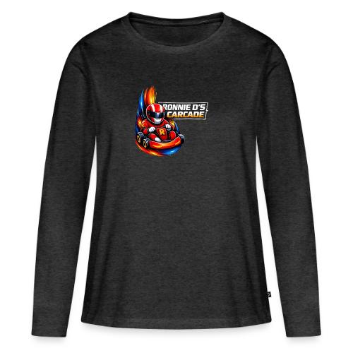 Carcadelogoracer1 - Women's Premium Slim Fit Long Sleeve T-Shirt
