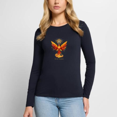 Solar Triumph Phoenix - Women's Premium Slim Fit Long Sleeve T-Shirt