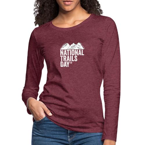 National Trails Day - Women's Premium Slim Fit Long Sleeve T-Shirt
