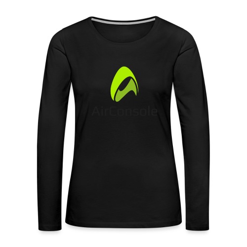 New Logo AirConsole - Women's Premium Slim Fit Long Sleeve T-Shirt
