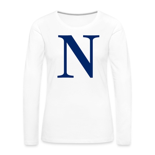 N (M-O-N-E-Y) MONEY - Women's Premium Slim Fit Long Sleeve T-Shirt