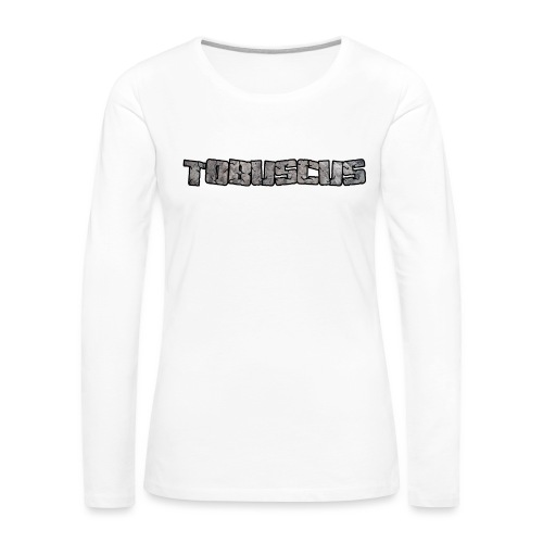 Tobuscus Logo Women's T-Shirts - Women's Premium Slim Fit Long Sleeve T-Shirt