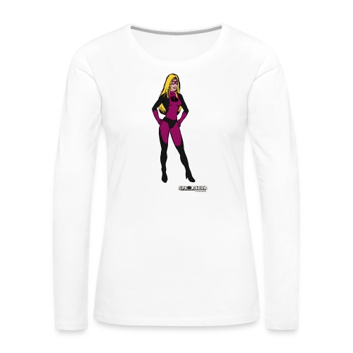 Superhero 5 - Women's Premium Slim Fit Long Sleeve T-Shirt