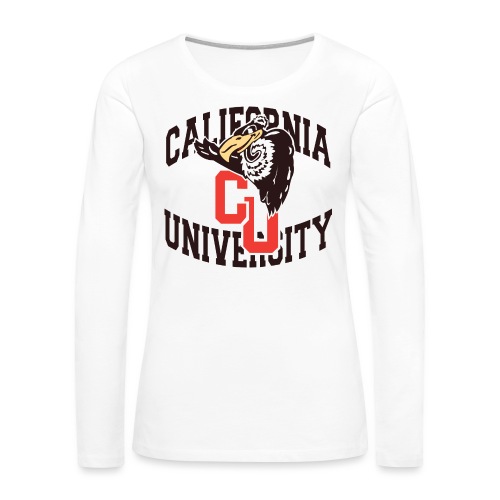 California University Merch - Women's Premium Slim Fit Long Sleeve T-Shirt