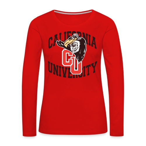 California University Merch - Women's Premium Slim Fit Long Sleeve T-Shirt