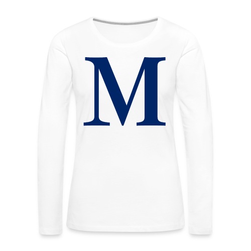 M (M-O-N-E-Y) MONEY - Women's Premium Slim Fit Long Sleeve T-Shirt