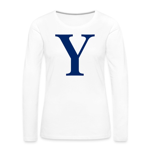 Y (M-O-N-E-Y) MONEY - Women's Premium Slim Fit Long Sleeve T-Shirt