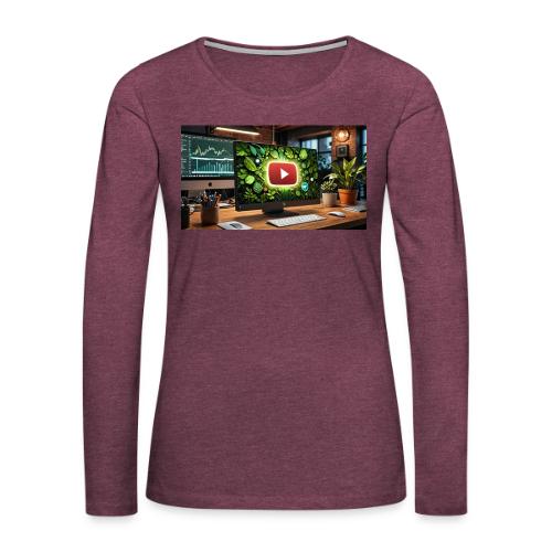 blueprint 06632d5a 5fd4 79a3 8000 7e45f84ac268 - Women's Premium Slim Fit Long Sleeve T-Shirt