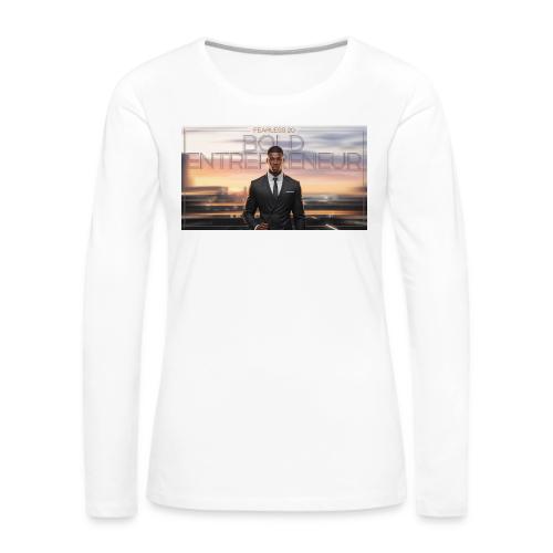 vidiq thumbnail 7 - Women's Premium Slim Fit Long Sleeve T-Shirt