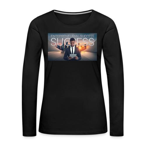 vidiq thumbnail 1 - Women's Premium Slim Fit Long Sleeve T-Shirt
