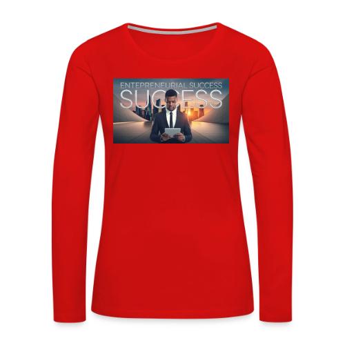 vidiq thumbnail 1 - Women's Premium Slim Fit Long Sleeve T-Shirt