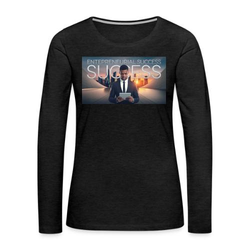 vidiq thumbnail 1 - Women's Premium Slim Fit Long Sleeve T-Shirt
