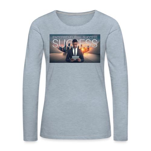 vidiq thumbnail 1 - Women's Premium Slim Fit Long Sleeve T-Shirt