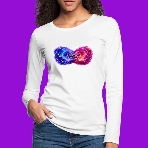 Atom - Women's Premium Slim Fit Long Sleeve T-Shirt