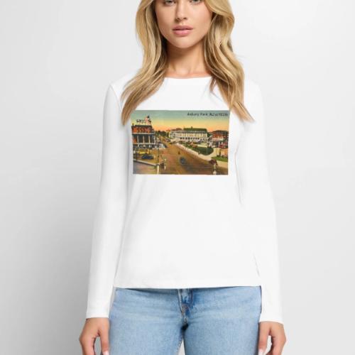 Asbury Park 1939 - Women's Premium Slim Fit Long Sleeve T-Shirt