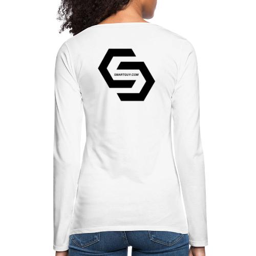 SmartGuy - Women's Premium Slim Fit Long Sleeve T-Shirt