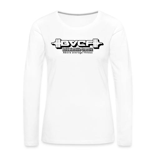 white - Women's Premium Slim Fit Long Sleeve T-Shirt