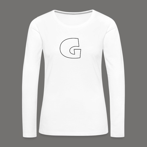 Grenish Symbol png - Women's Premium Slim Fit Long Sleeve T-Shirt