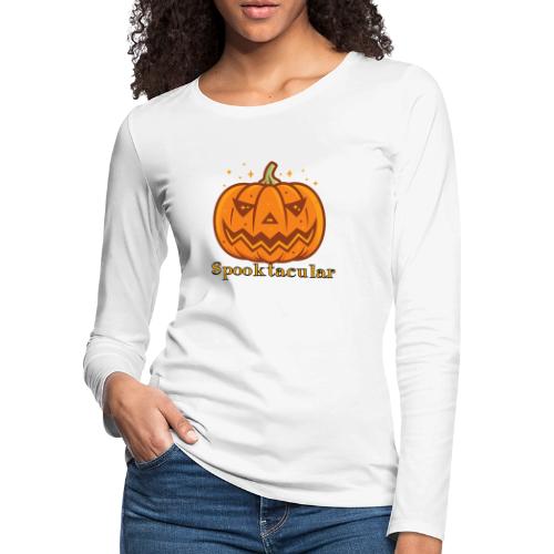 Spooktacular - Women's Premium Slim Fit Long Sleeve T-Shirt