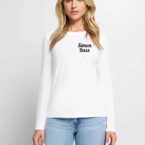 Simon Bass black - Women's Premium Slim Fit Long Sleeve T-Shirt
