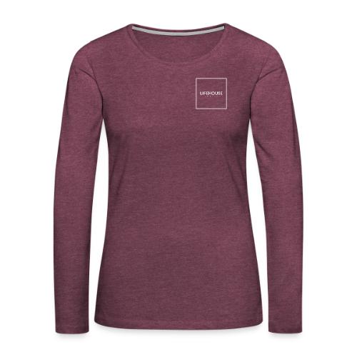 2020 LH Square - Women's Premium Slim Fit Long Sleeve T-Shirt