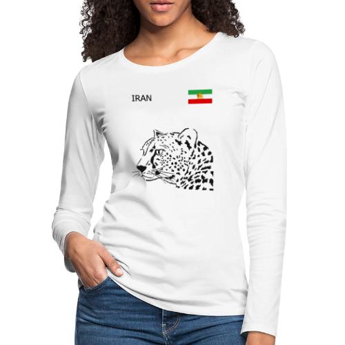 Iran Sport Soccer - Women's Premium Slim Fit Long Sleeve T-Shirt