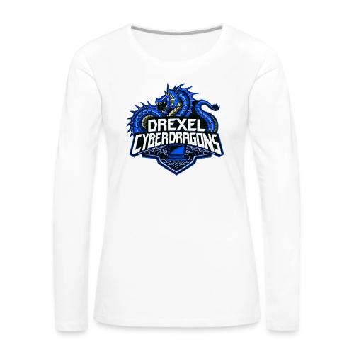 Blue Team - Women's Premium Slim Fit Long Sleeve T-Shirt