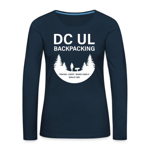 Travel Light - Women's Premium Slim Fit Long Sleeve T-Shirt