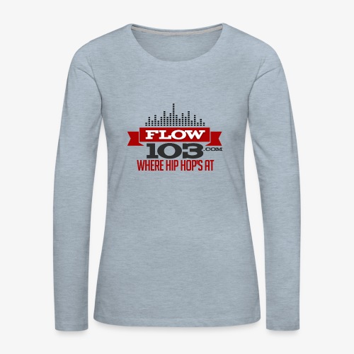 FLOW 103 - Women's Premium Slim Fit Long Sleeve T-Shirt