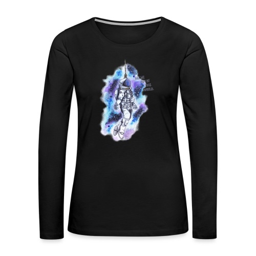 Get Me Out Of This World - Women's Premium Slim Fit Long Sleeve T-Shirt