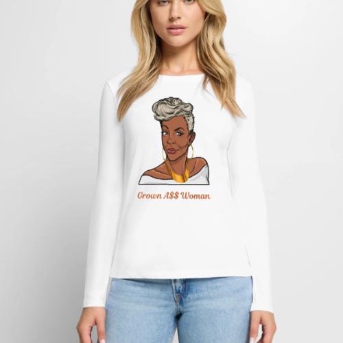 Grown A$$ Woman - Manches longues Premium slim fit Femme