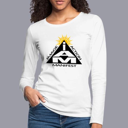 I AM - Women's Premium Slim Fit Long Sleeve T-Shirt