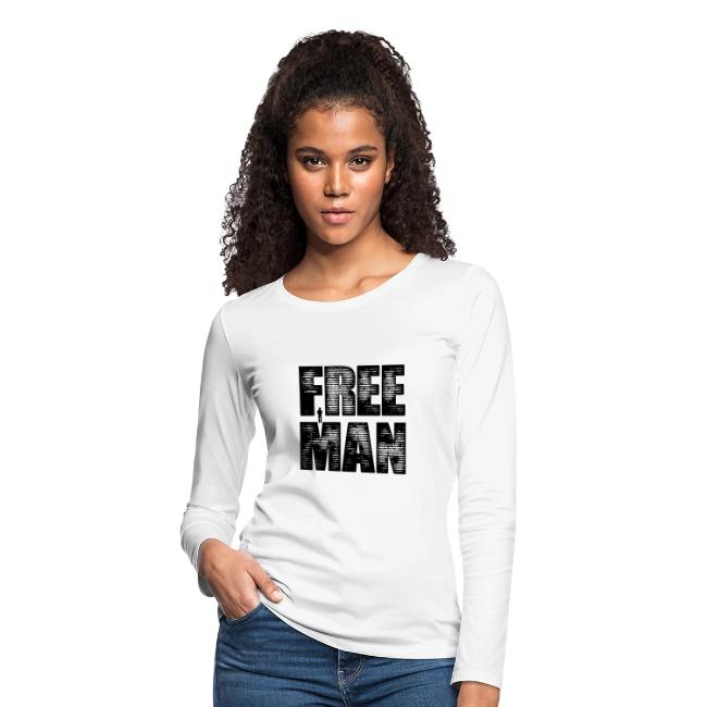 FREE MAN - Black Graphic
