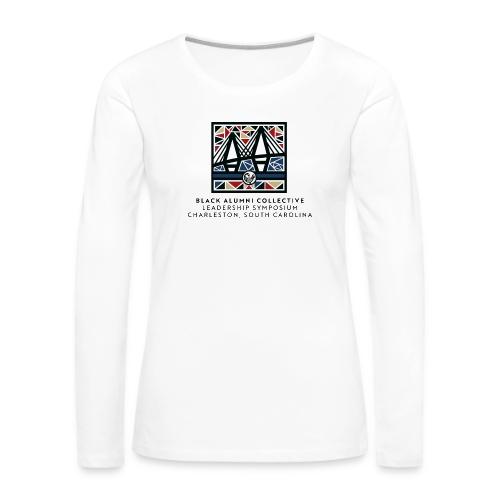 Official BAC Charleston logo - Women's Premium Slim Fit Long Sleeve T-Shirt