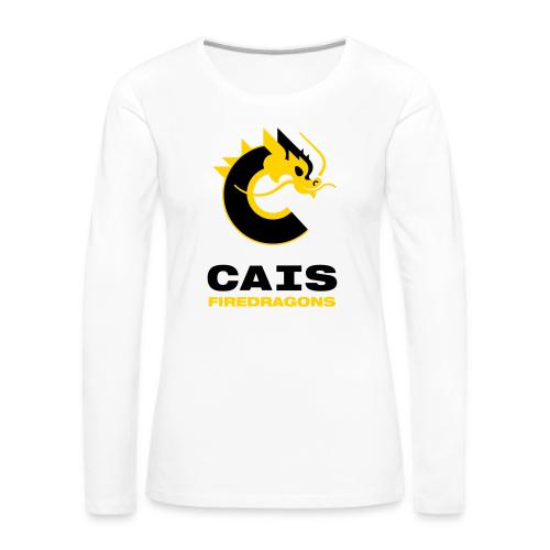 CAIS Firedragons - Women's Premium Slim Fit Long Sleeve T-Shirt