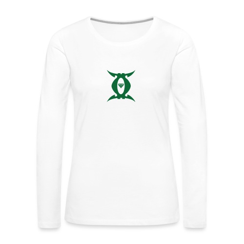 Gemini Jay Logo - Women's Premium Slim Fit Long Sleeve T-Shirt