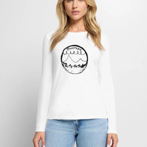 Ometepe Island - Women's Premium Slim Fit Long Sleeve T-Shirt