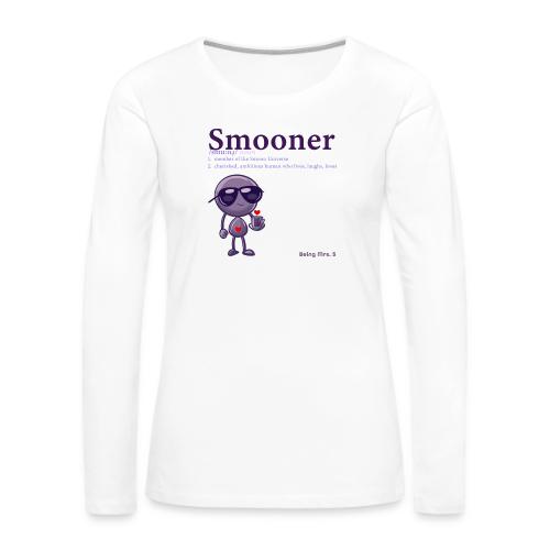 Smoon City_Smooner - Women's Premium Slim Fit Long Sleeve T-Shirt