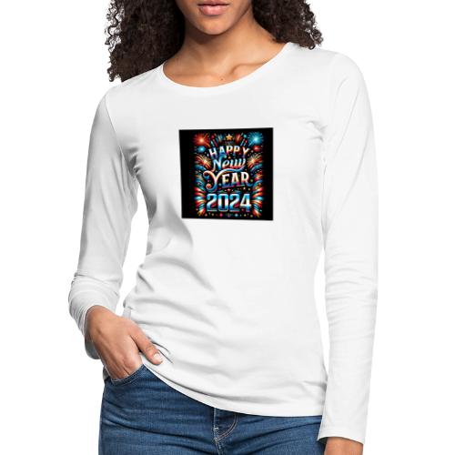 May all your dreams come true in 2024 - Women's Premium Slim Fit Long Sleeve T-Shirt
