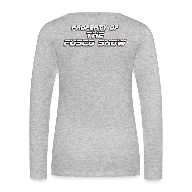 Producer Jay on Dartboard with Fusco Show back