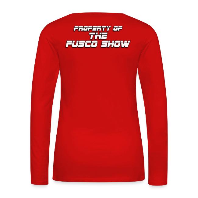 Producer Jay on Dartboard with Fusco Show back