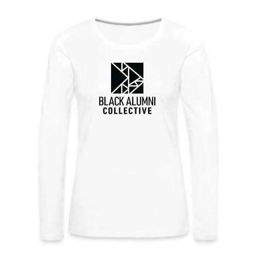 Black Alumni Collective - Women's Premium Slim Fit Long Sleeve T-Shirt