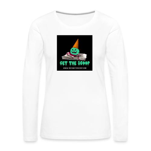 New Green Scoop - Women's Premium Slim Fit Long Sleeve T-Shirt