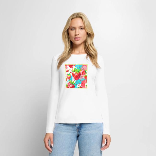 Strawberry Splash Pattern